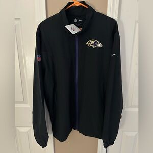 Nike On Field Baltimore Ravens Jacket Men’s Size LARGE